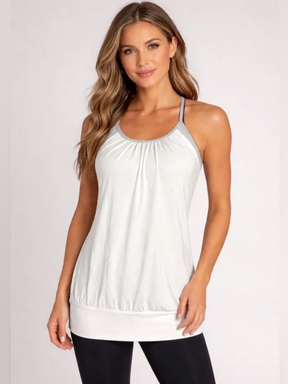 Lululemon White Tank Size 8 (010)